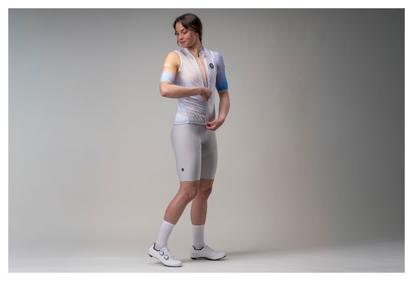 Damen LeBram Training Ärmellose Jacke Weiß Creme