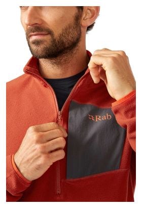 Rab Fleece Tecton Rouge Homme