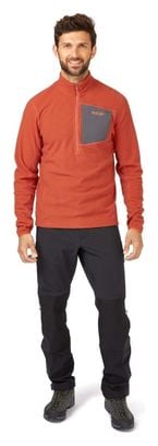 Rab Fleece Tecton Rouge Homme