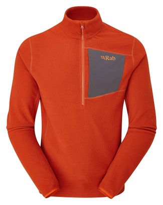 Rab Fleece Tecton Rouge Homme