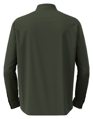 Chemise Manches Longues Odlo Hyper Contrast Khaki