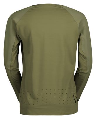 Scott Trail Vertic Pro T-shirt lange mouwen Groen Heren