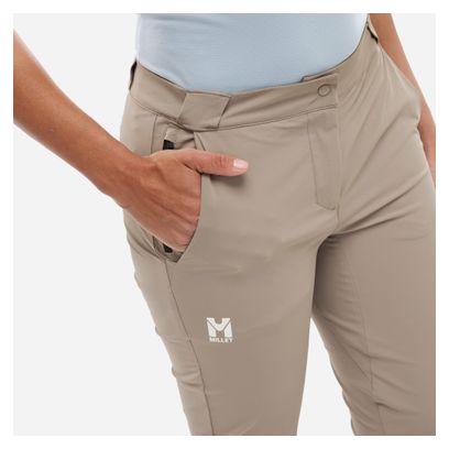 Pantaloni Millet Ubic Stretch Beige Donna