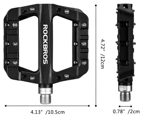 Pedals bike mountain nylon black