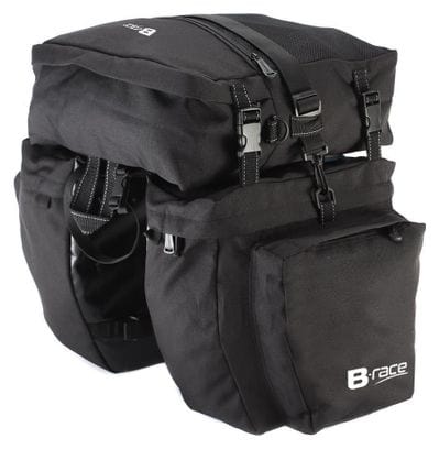 B-Urban Triple Black Luggage Carrier Bags