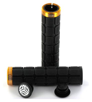 SB3 Grips Big One Schwarz/Gold Lock-on