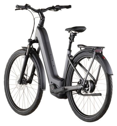 Cube Kathmandu Hybrid Comfort Pro 800 Easy Entry Elektro-Trekkingrad Enviolo Trekking Belt 800 Wh 700 mm Slab Grey 2026