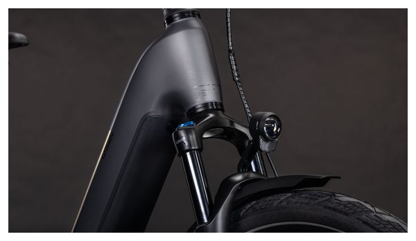 Cube Kathmandu Hybrid Comfort Pro 800 Easy Entry Elektro-Trekkingrad Enviolo Trekking Belt 800 Wh 700 mm Slab Grey 2026