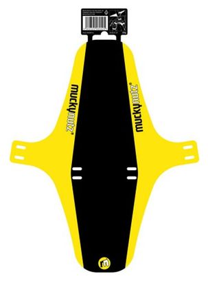 MUCKY NUTZ Face Fender XL Front Mud Guard Nero / Giallo