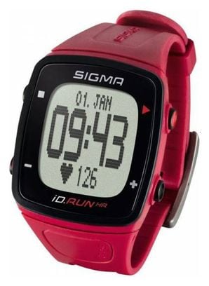 Montre GPS Sigma ID Run HR Rouge