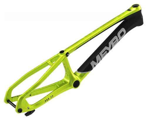 Cadre Meybo HSX Carbone Pro 21 Noir Mat Vert