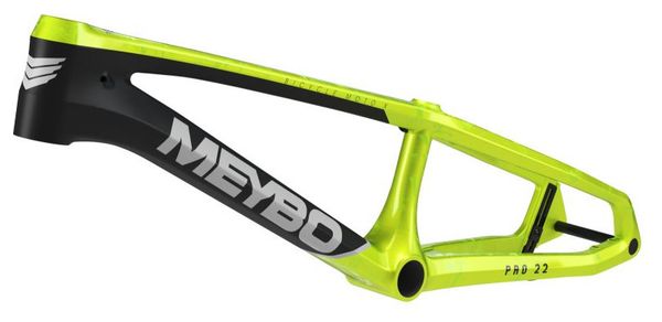 Cadre Meybo HSX Carbone Pro 21 Noir Mat Vert