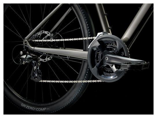 Vélo Fitness Trek Dual Sport 1 Shimano Tourney / Altus 8V 650mm Gris Mercure 2023