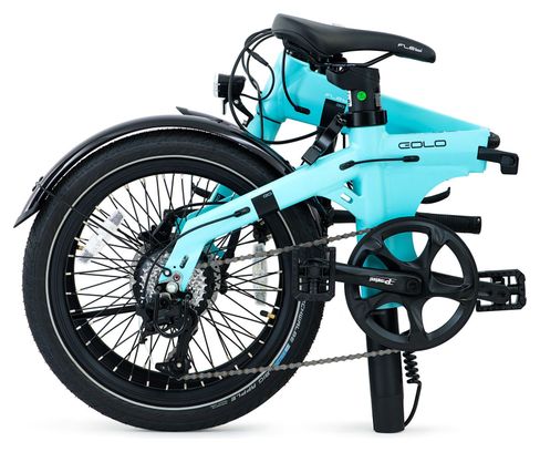 Vélo Electrique Pliant Flebi Eolo Bleu ciel | Roues 20