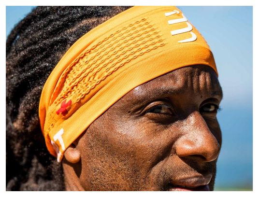 Bandeau Compressport Headband On/Off Orange