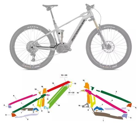 MONDRAKER CRAFTY CARBON - 2023 - S - GLOSSY