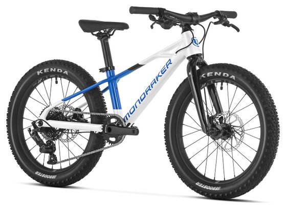 Kinder Mountainbike Mondraker Trick 20 MicroShift Advent 9V 20'' Weiß/Blau 2024