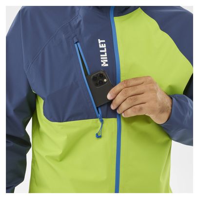 Millet Intense 2.5L Waterproof Jacket Green/Blue