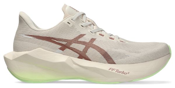 Asics Novablast 6 Laufschuhe, beige/grün, Damen, EMBARGO 01.07.2026
