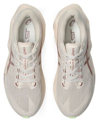 Asics Novablast 6 Laufschuhe, beige/grün, Damen, EMBARGO 01.07.2026