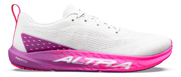 Altra Vanish Pulse Laufschuhe für Damen, Weiß/Rosa
