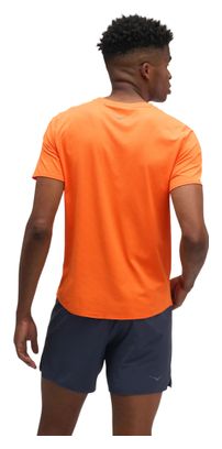 T-Shirt Running Hoka EveryRun Orange Homme