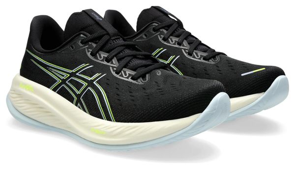 Chaussures Running Asics Gel-Cumulus 26 Noir/Jaune Homme