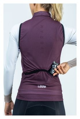 Ärmellose Jacke LeBram Galibier Violett Pflaume