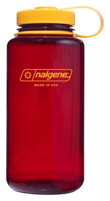 Gourde Nalgene Sustain Wide Mouth Rouge - 1L