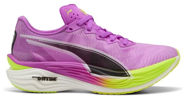 Chaussures Running Puma Deviate Nitro Elite 3 Violet/Jaune Femme