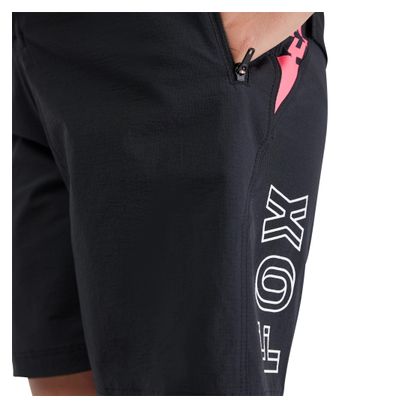 Fox Ranger Digi Image Junior MTB-Shorts Schwarz