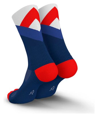Incylence Trail Summits Tricolour Sokken Blauw 