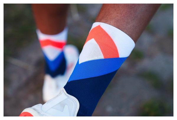 Incylence Trail Summits Tricolour Sokken Blauw 