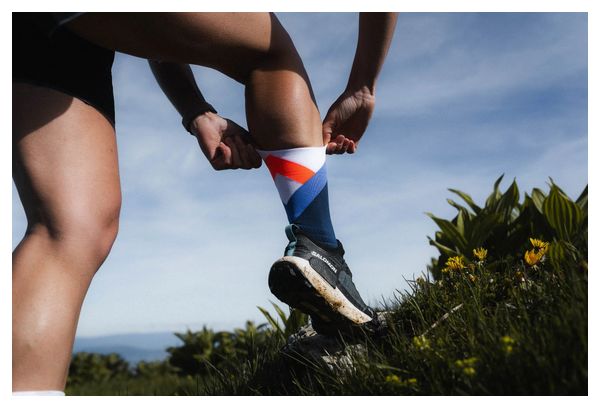 Incylence Trail Summits Tricolour Sokken Blauw 