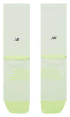 Chaussettes New Balance Pro Run Crew Blanc/Jaune