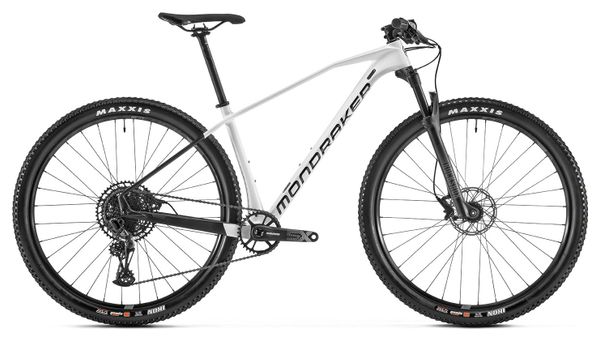Bicicleta MTB Semirígida Mondraker Chrono Carbono Sram NX/SX Eagle 12V 29'' Blanco 2022