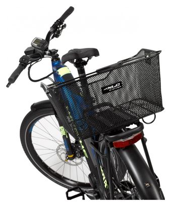 XLC BA-B04 Basket Fit con Carry More System portaequipajes negro