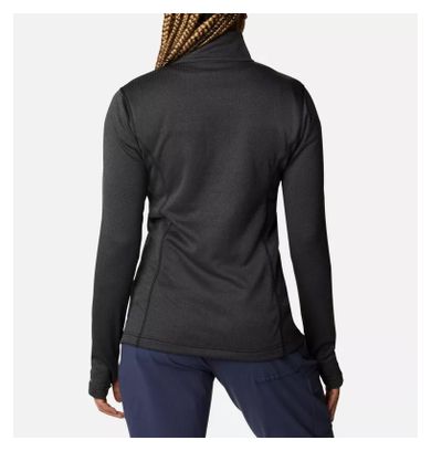 Columbia W Park View Grid Fleece Full Zip Fleece Negro Mujer L