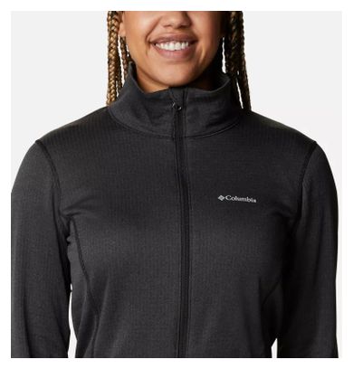 Columbia W Park View Grid Fleece Full Zip Fleece Negro Mujer L