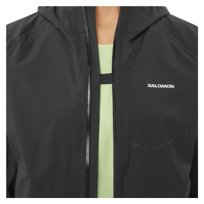 Giacca impermeabile Salomon Bonatti Waterproof Nero Donna