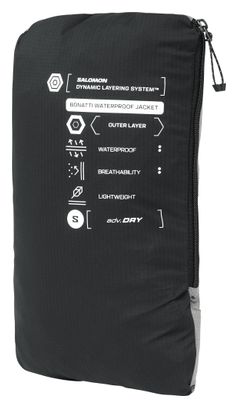 Giacca impermeabile Salomon Bonatti Waterproof Nero Donna