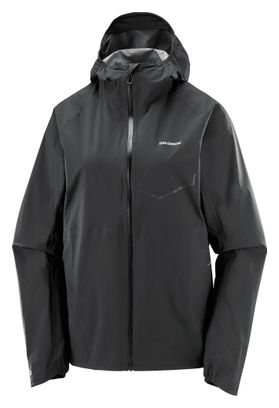 Giacca impermeabile Salomon Bonatti Waterproof Nero Donna