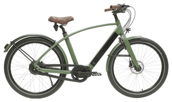 Vélo de Ville Électrique Reine Bike Cadre Haut Enviolo City CT 504Wh 26'' Vert Khaki 2022