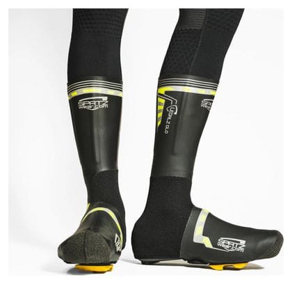 Diluvio Pro Cubrezapatillas Castelli Diluvio Ul Negro Plateado