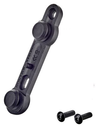 Pièce d'attache pour cadre FIDLOCK TWIST bike base Noir