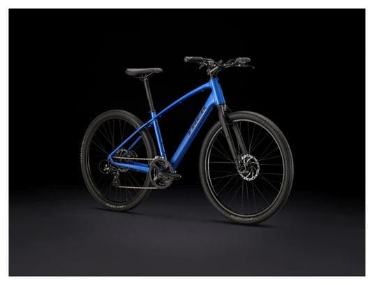 Vélo Fitness Trek Dual Sport 1 Shimano Tourney / Altus 8V 650mm Bleu Alpine 2023