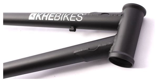 CADRE BMX SILENCER LT NOIR CRMO KHEBIKES