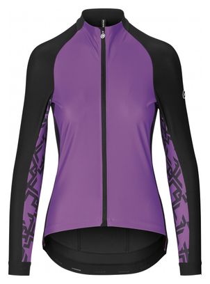 Wiederaufbereitetes Produkt - Damen Assos UMA GT Spring Fall Violet Long Sleeve Jacket