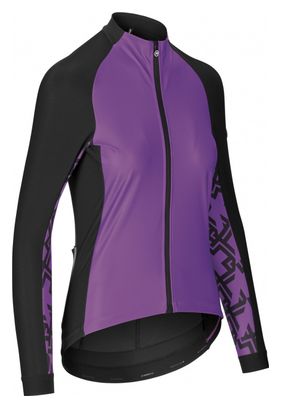 Wiederaufbereitetes Produkt - Damen Assos UMA GT Spring Fall Violet Long Sleeve Jacket