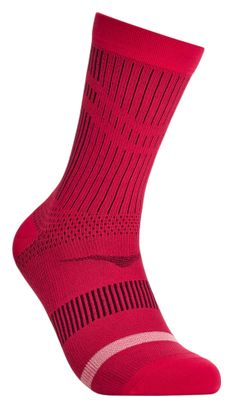Chaussettes Hoka Run Crew Rouge
